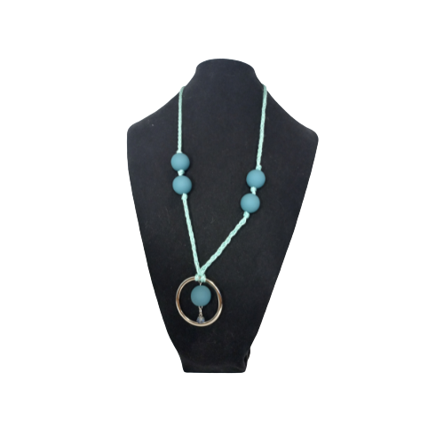 imagem colar azul